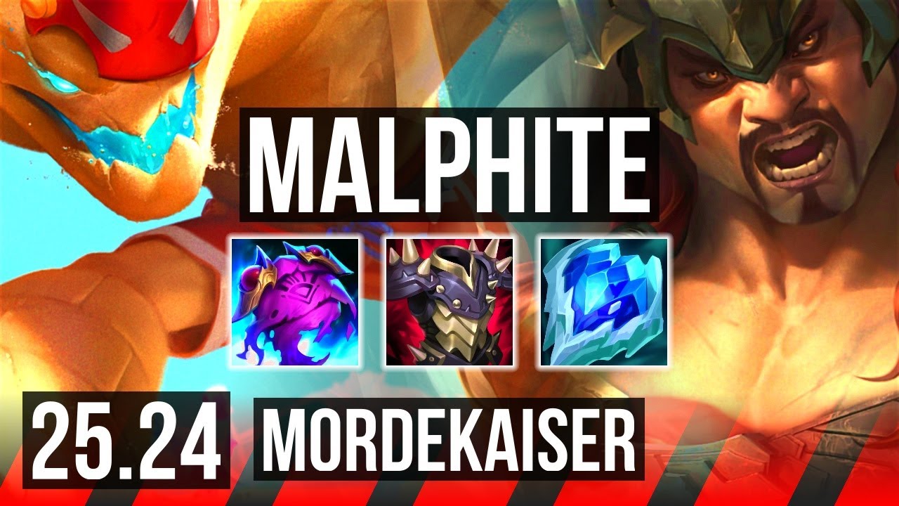 MALPHITE vs MORDEKAISER (TOP) | KR Master | 25.24