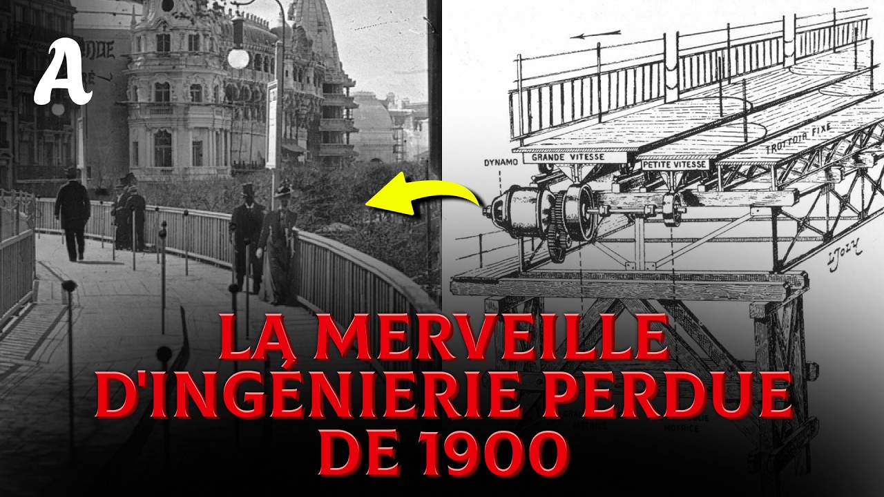 Le Trottoir Roulant De Paris 1900: La Technologie Effacée De L'histoire