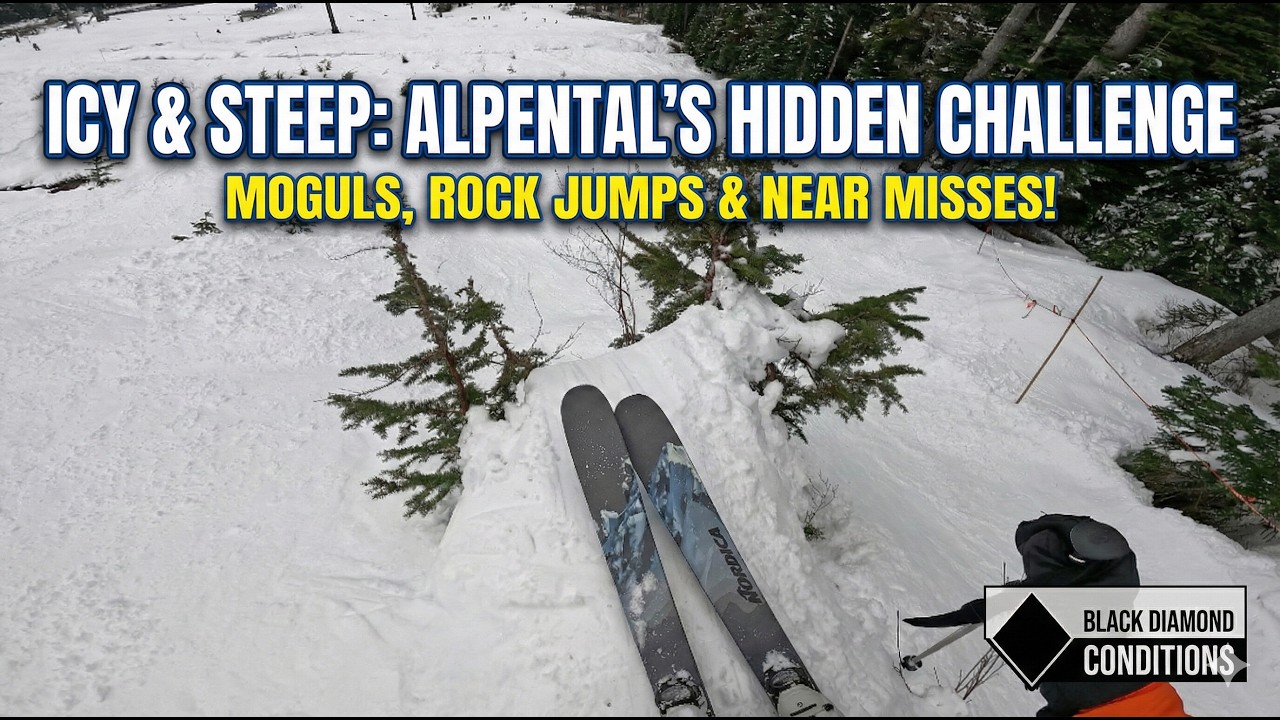 Cascade Traverse is a TRAP! (Not a Blue Run Right Now)