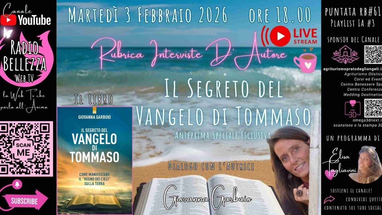 Radio Bellezza #61 - Il Segreto del Vangelo di Tommaso