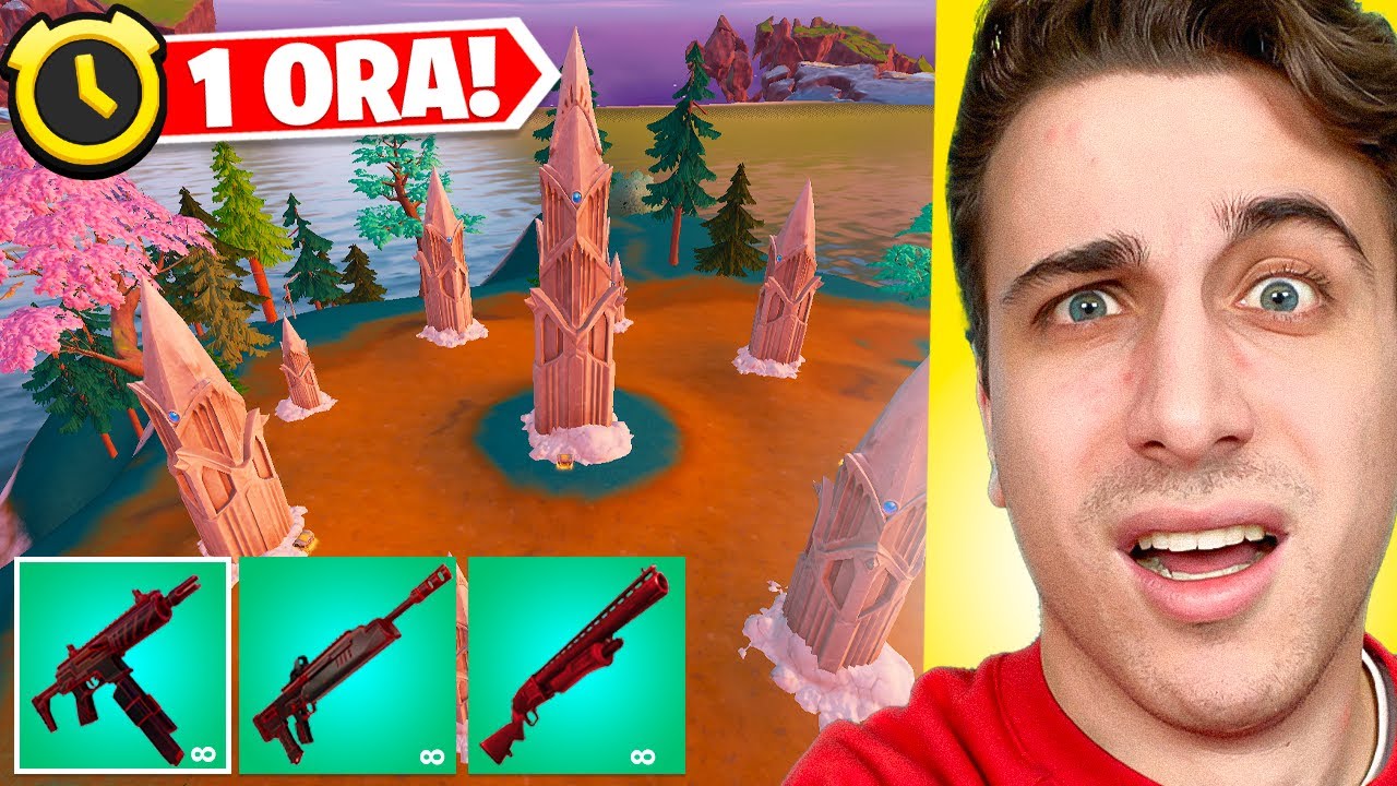 Atterro per 1 ORA ai MONOLITI e Succede di TUTTO... Fortnite ITA Stagione 2 Capitolo 4!