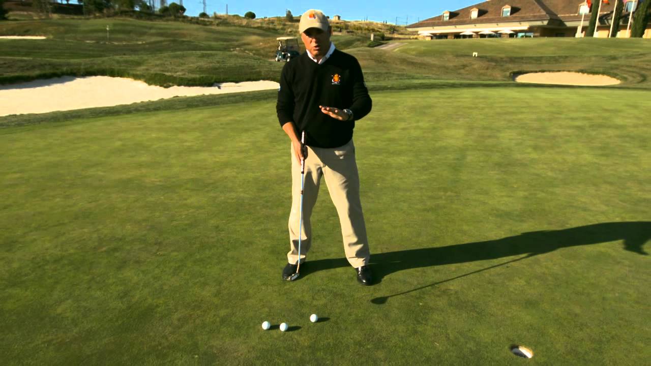 C&oacute;mo mejorar tus putts cortos en menos de un minuto-Centro Nacional de Golf