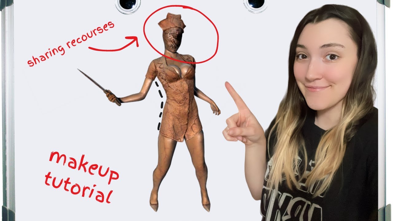 Making my first ever cosplay | Silent Hill Nurse 🤕