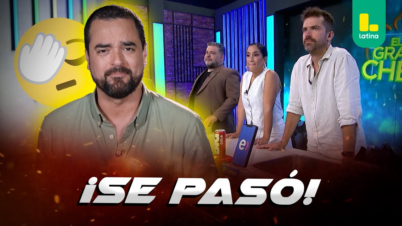 Franco Cabrera comete blooper que deja en shock al jurado | El Gran Chef Famosos