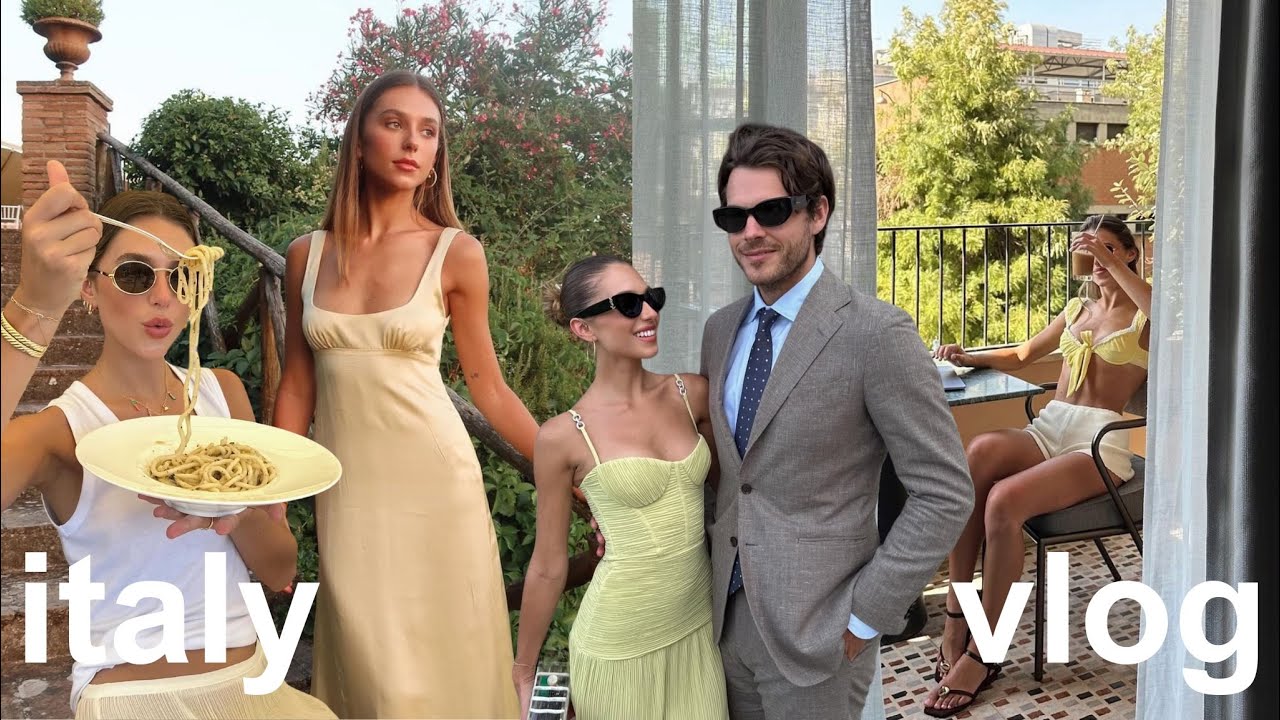 Italy Vlog: Come to a wedding with me!