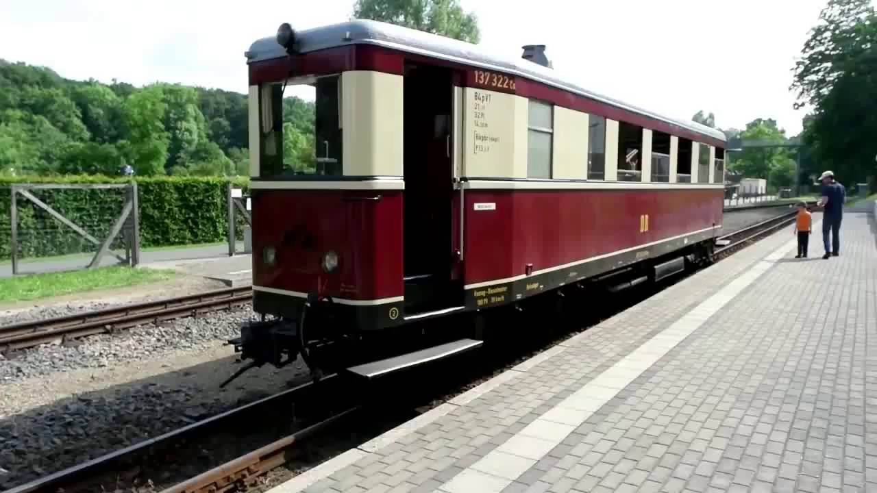 Zittauer Triebwagen VT 137 322 Schmalspur