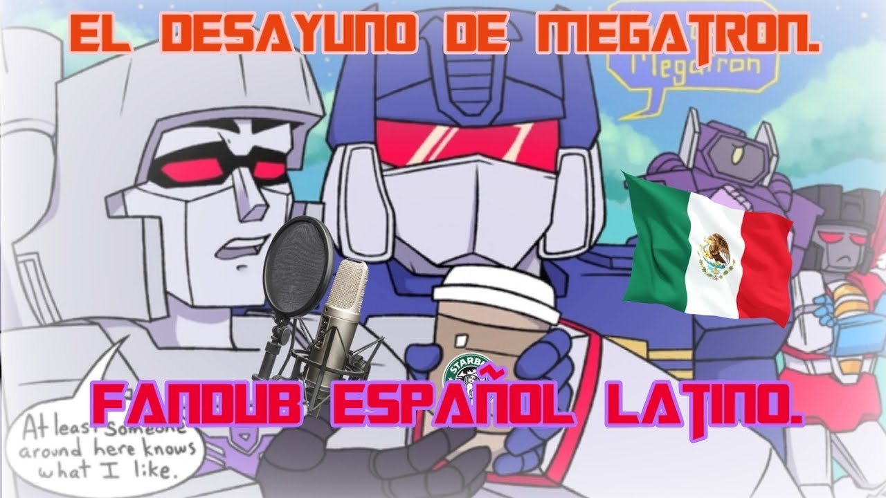 El desayuno de Megatron cómic (Fandub español latino).