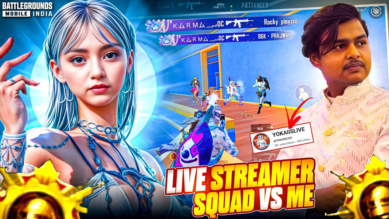 😱 I Challenged myself to protect My Girl Teammate for the entire Match 🔥 & Conqueror Squad Scared Me