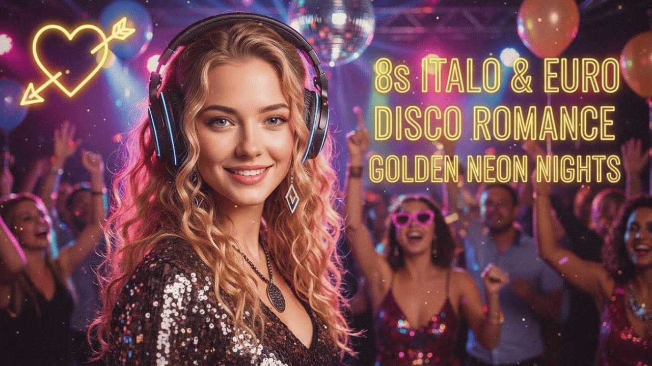 80s Italo & Euro Disco Romance | Golden Neon Nights Timeless Love Mix