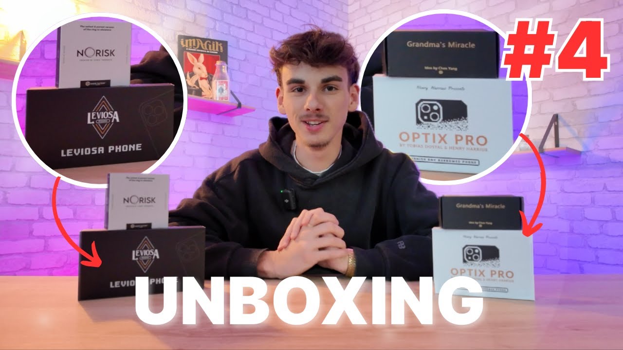 Unboxing N°4 : Leviosa Phone, Norisk, Optix Pro, Grandma's Miracle !