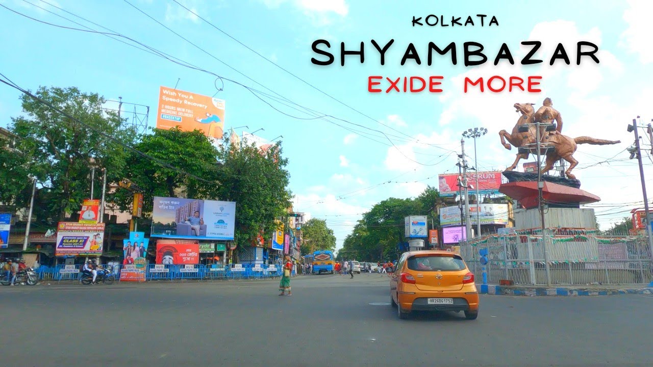 Shyambazar, Sealdah to Exide More Drive  | Kolkata 4K