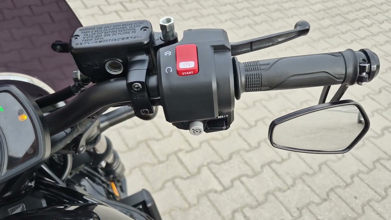 HONDA CMX1100 Rebel, černá, 2023, ABS, ČR