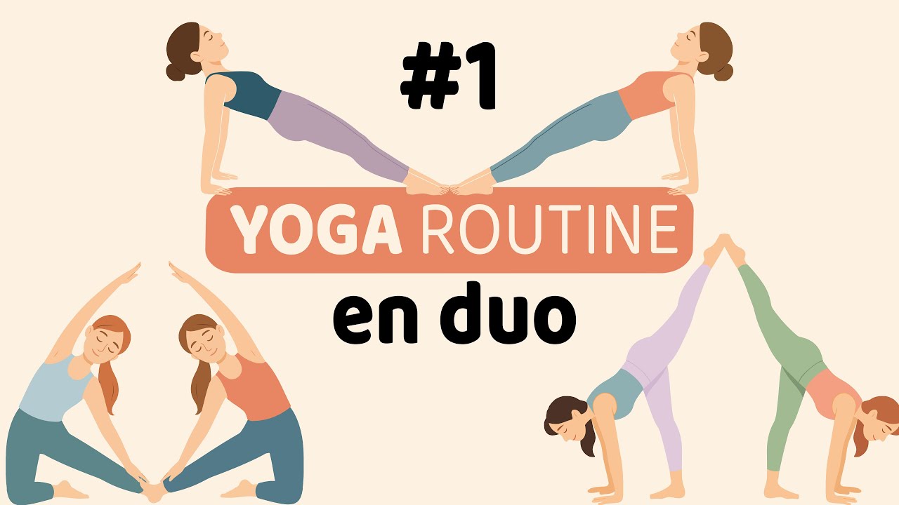 Yoga enfant en duo en fran&ccedil;ais 🇫🇷 &ndash; Postures fun pour bouger &agrave; deux !