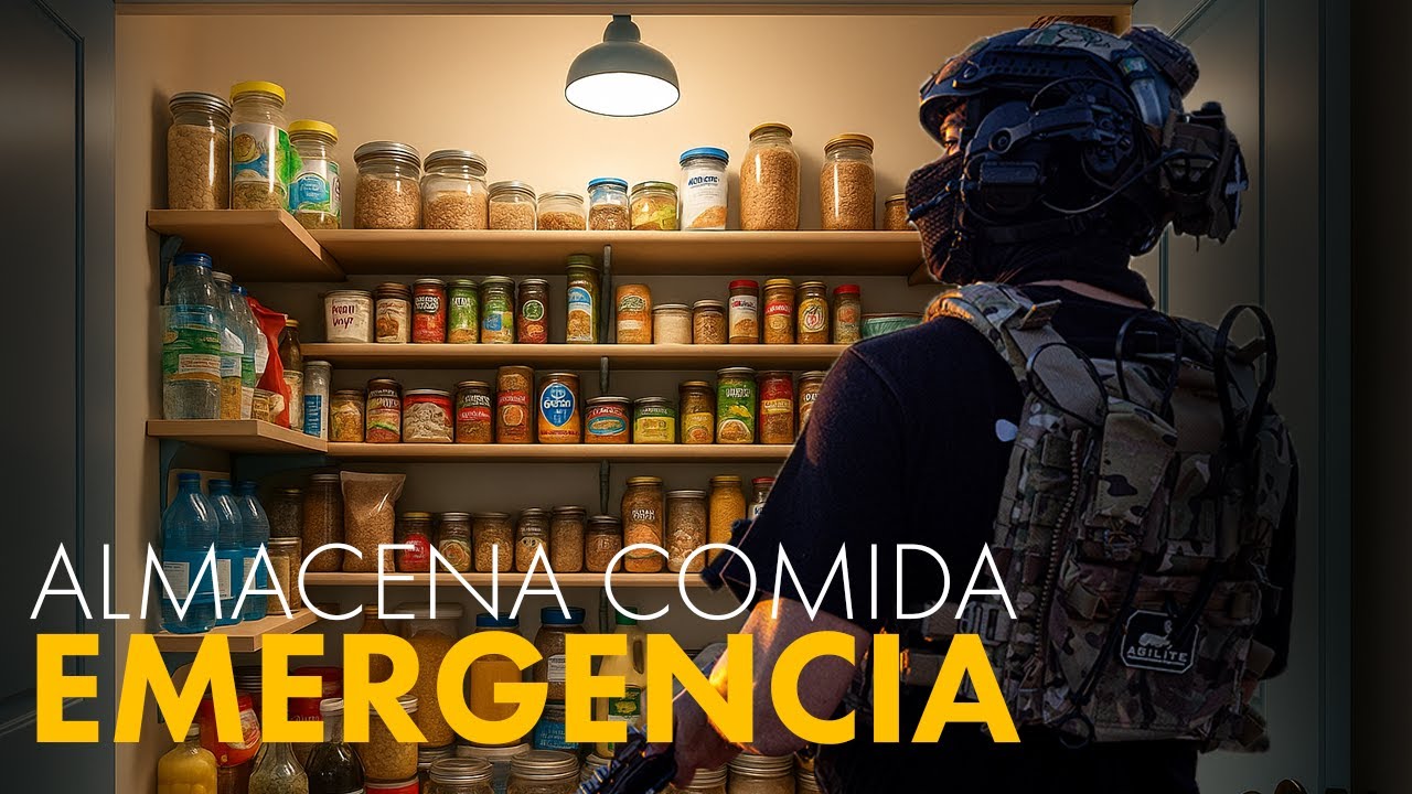 Cómo Almacenar Comida para Emergencias (Guía Completa 2025)