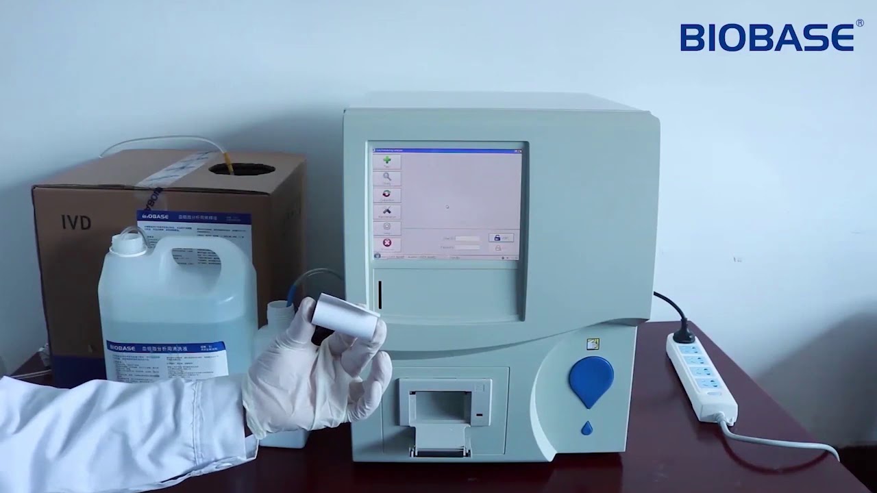 BIOBASE Auto Hematology Analyzer BK5000 Operation VIDEO