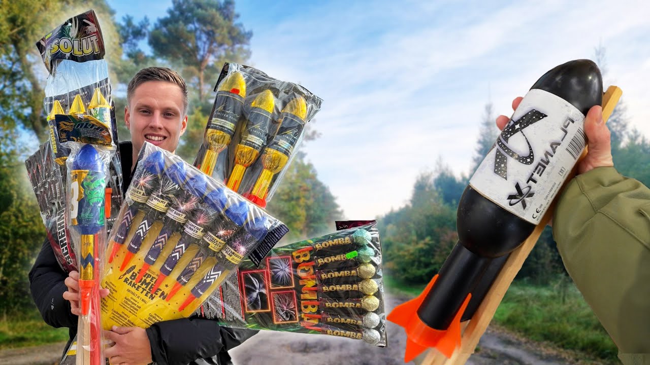Grootste Vuurpijlen Afsteken Van *Polen*