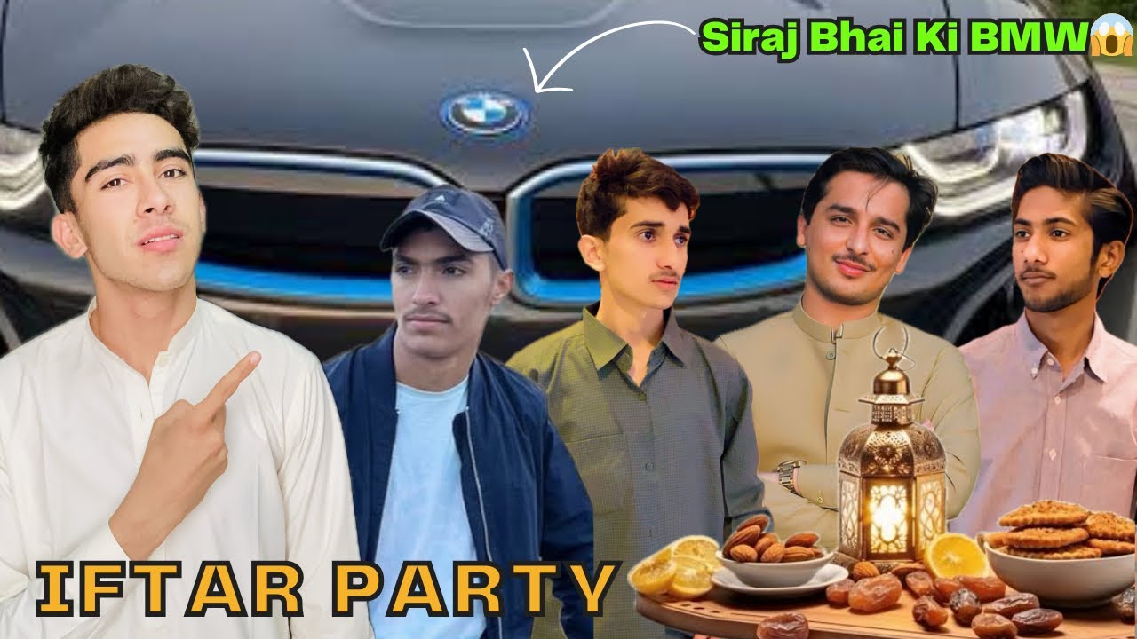 Ceo Of Dast E Khuddam At Iftar Party || Siraj' Bhai Ki New BMW 😱