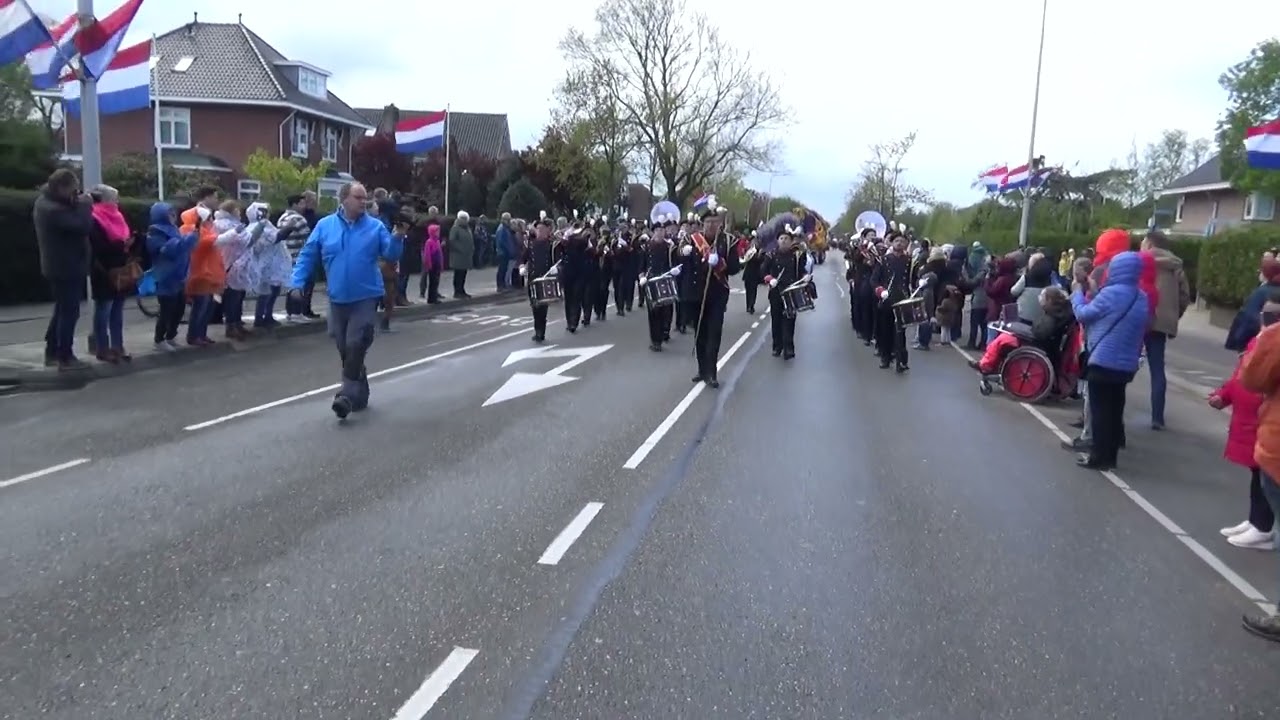 Muziekvereniging St Cecilia Voorhout Bloemencorso Bollenstreek 2024 deel 1