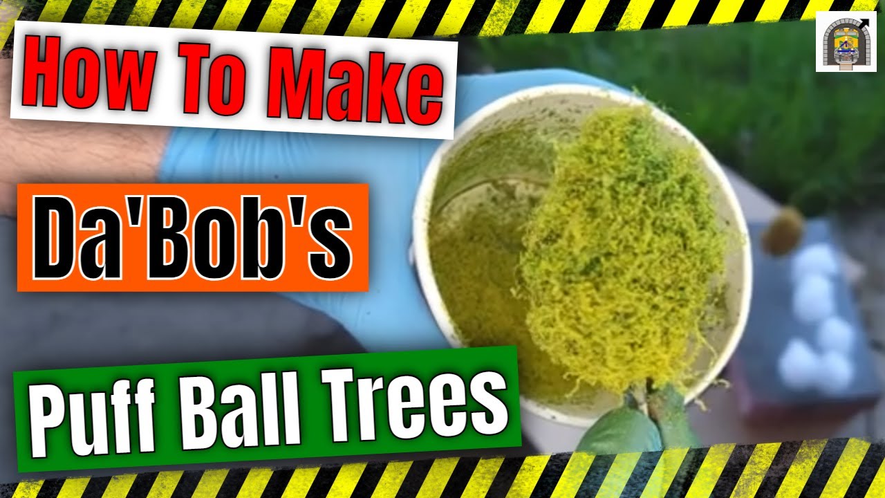 How To Make Da'Bob's Puff Ball Trees - DaBob's ManCave