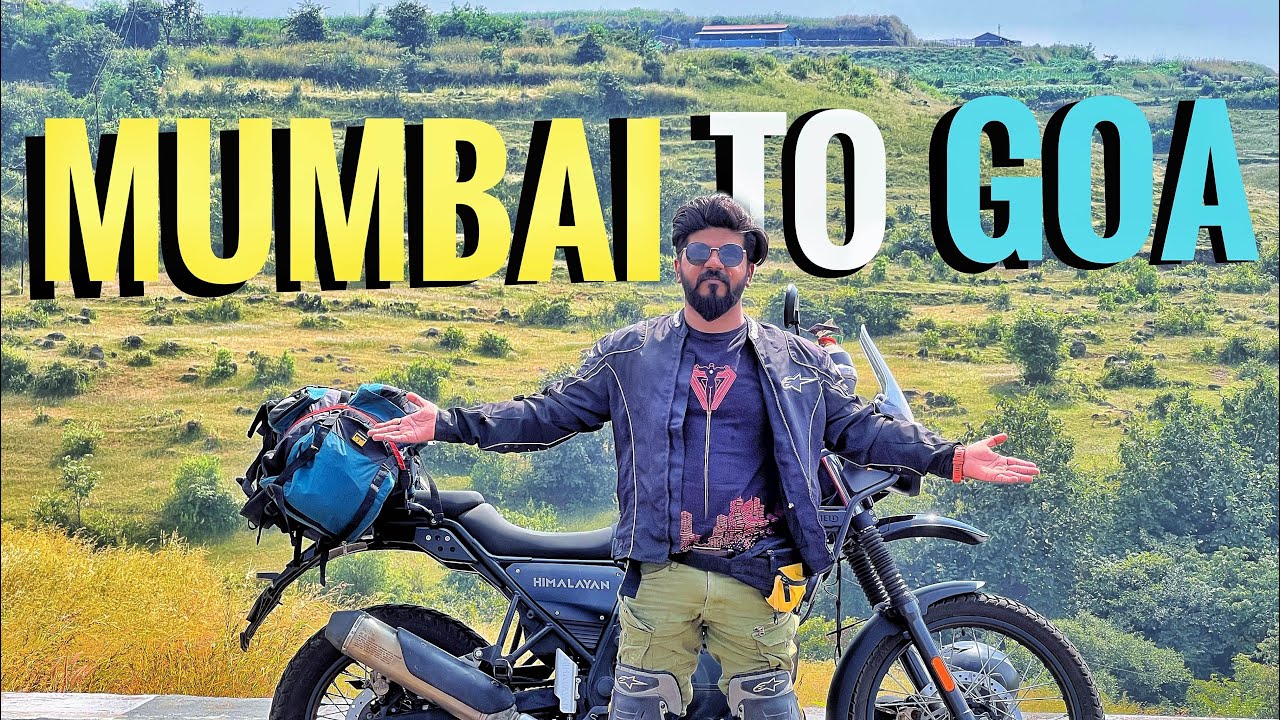 Mumbai to Goa Bike Ride | Road condition #yfalcompany #himalayan BS6