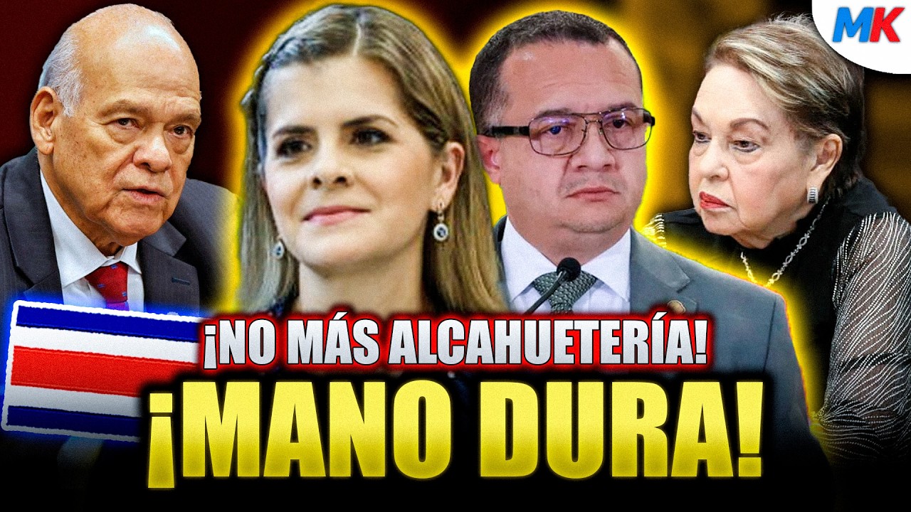 Laura Fernández PROMETE MANO DURA y Gerald Campos EXPLOTA contra diputados