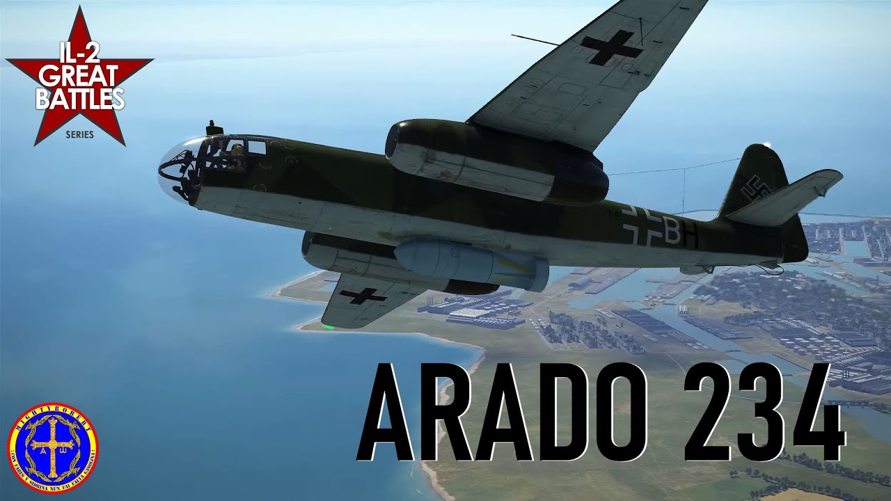 Il-2 - Arado AR-234 Blitz (Battle of Normandy)