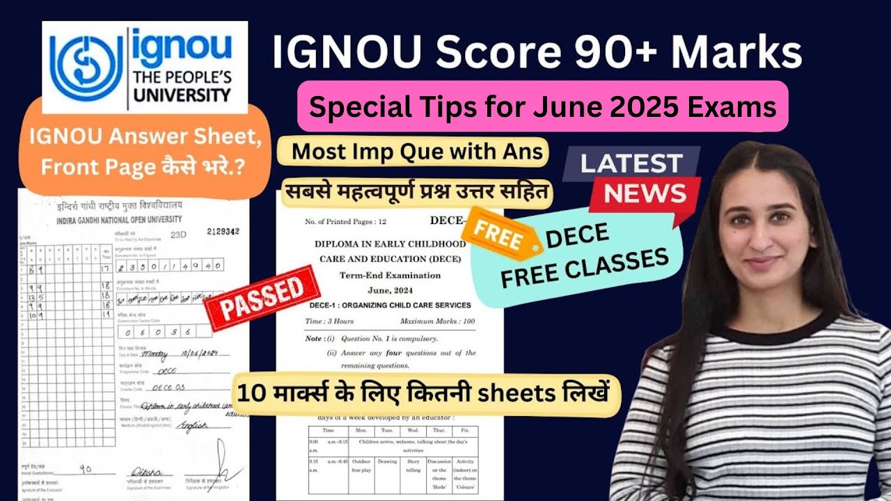 IGNOU DECE Score 90 Marks Simran Gumber Level Up Learning