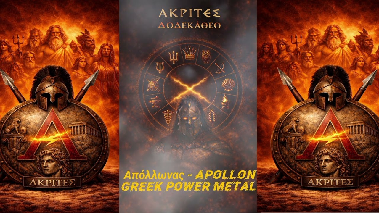ΑΚΡΙΤΕΣ - Απόλλωνας Ι Greek Mythology Power Metal 