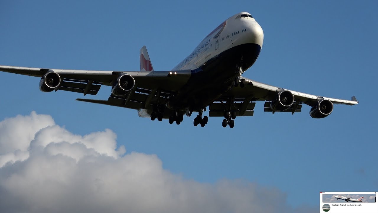 Remembering.. THAT go-around! BA 747 G-CIVW.  Final landing. Dunsfold. Oct. 2020.  #aviation #747