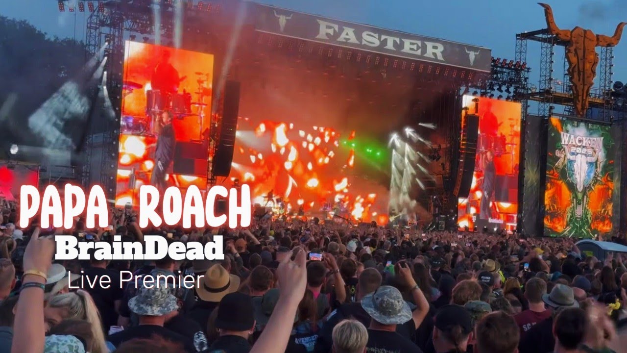 Papa Roach &ndash; Braindead (New Song Live Premiere) | at Wacken Open Air 2025