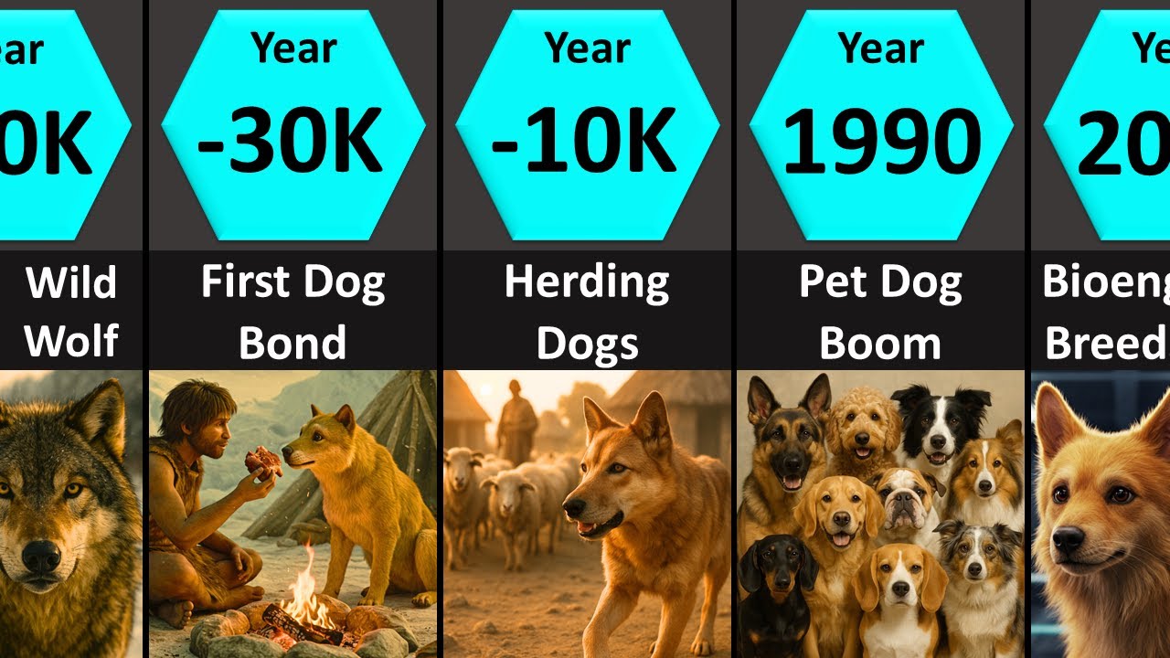 How DOGS Evolved (40,000 BC – 2025)