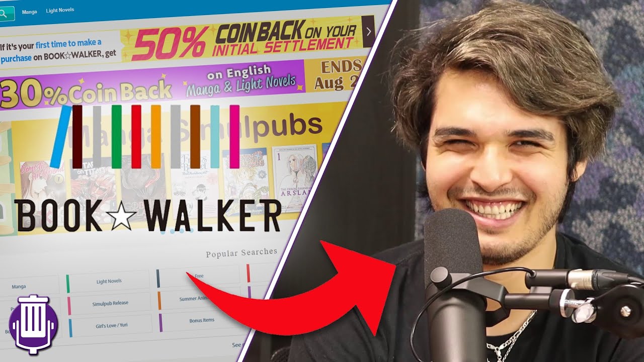 Bookwalker Owns Anime YouTubers