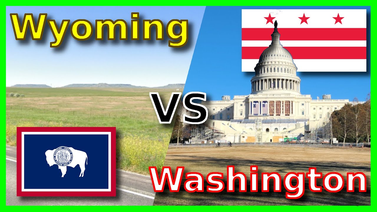 Wyoming and Washington D.C. COMPARED! - What is it like to live in each?