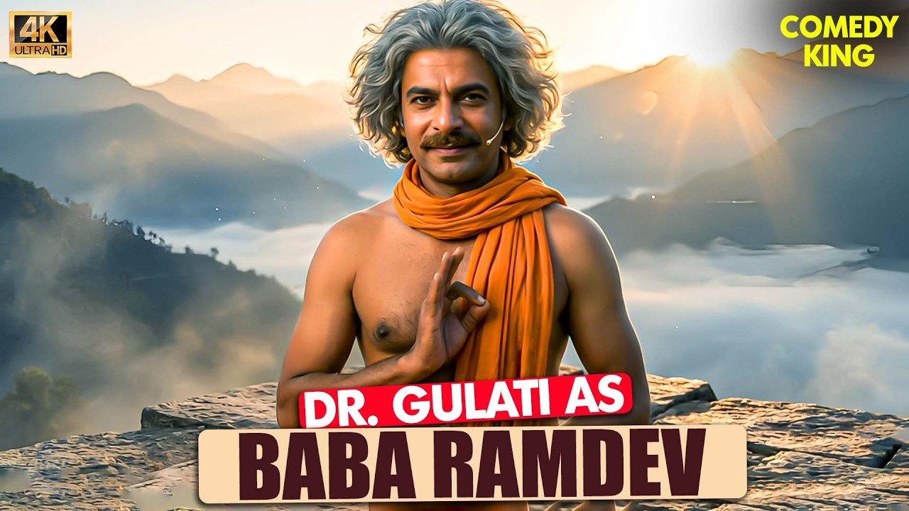 Sunil Grover As Baba Ramdev😂| The Kapil Sharma Show | Best Of Dr.Gulati | Funny | Comedy | 4k
