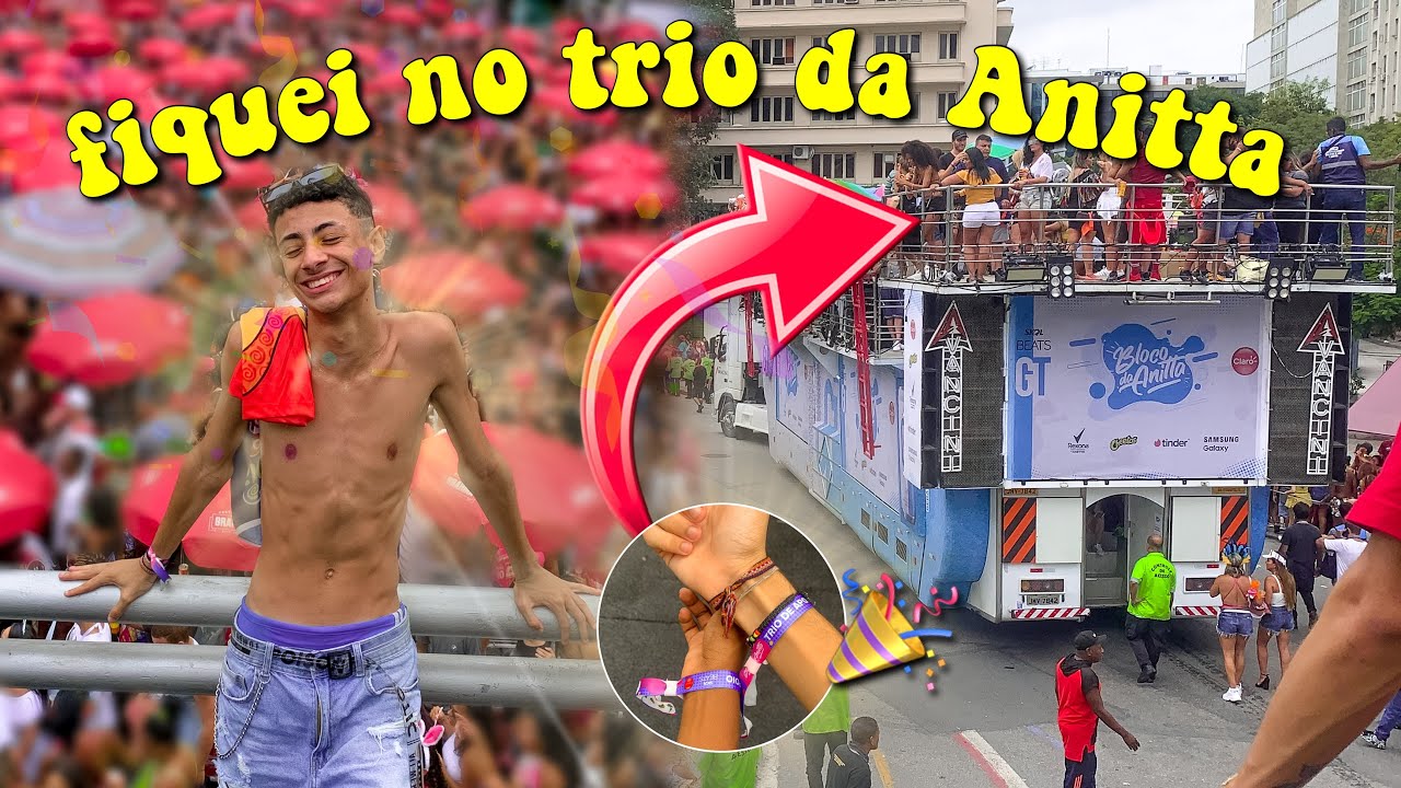 ARRUME-SE CMG PRO CARNAVAL! + VLOG BLOCO DA ANITTA 🎉 | Gustax