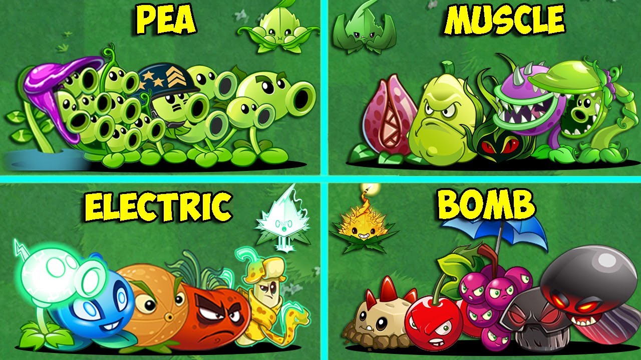 Random 18 Team Plants & Mint Vs All Team Zombies - Who Will Win? - Pvz 2 Battlez