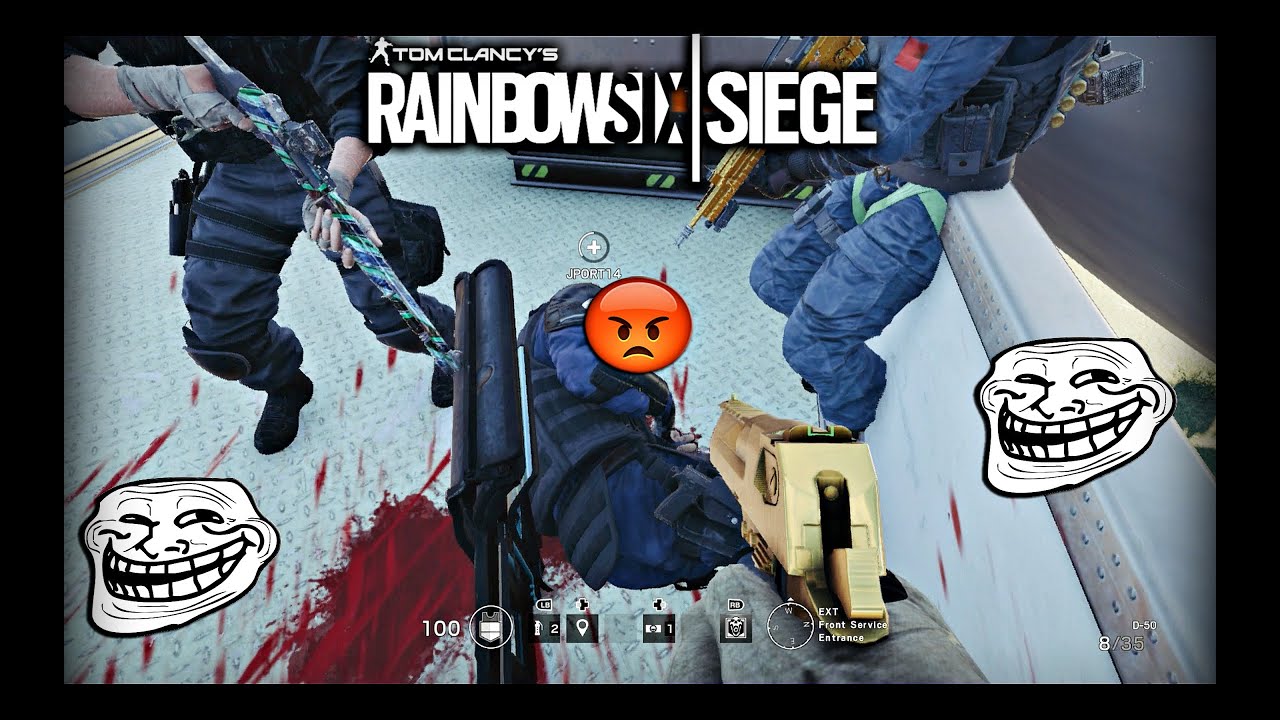 Making People ANGRY On RAINBOW SIX SIEGE | @OffxcialJosh