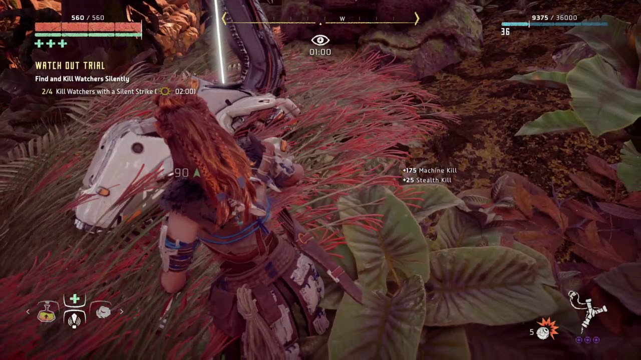 Horizon Zero Dawn™ Watch Out Trial  - Find and kill Watchers Silently