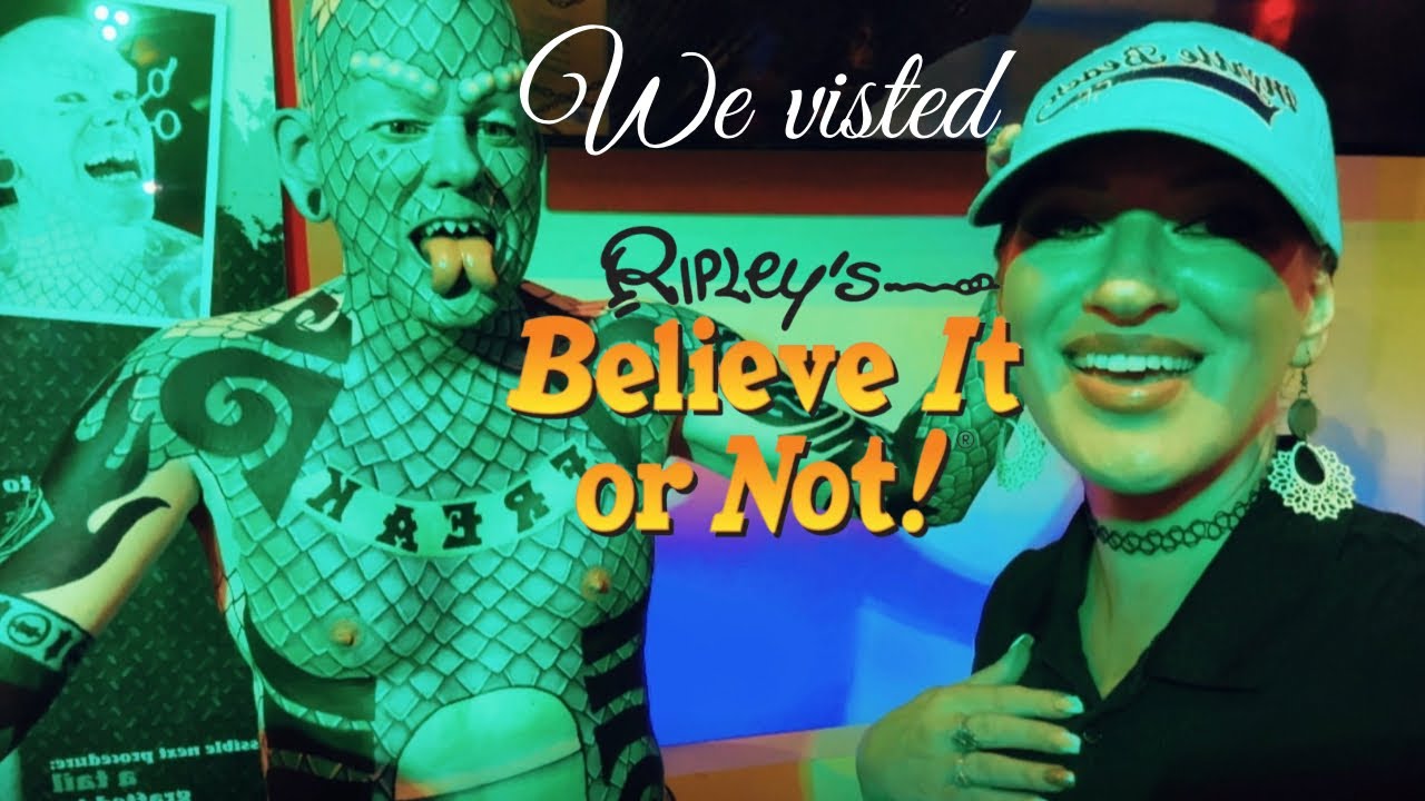 We visited Ripley’s Believe it or Not! in Myrtle Beach SC
