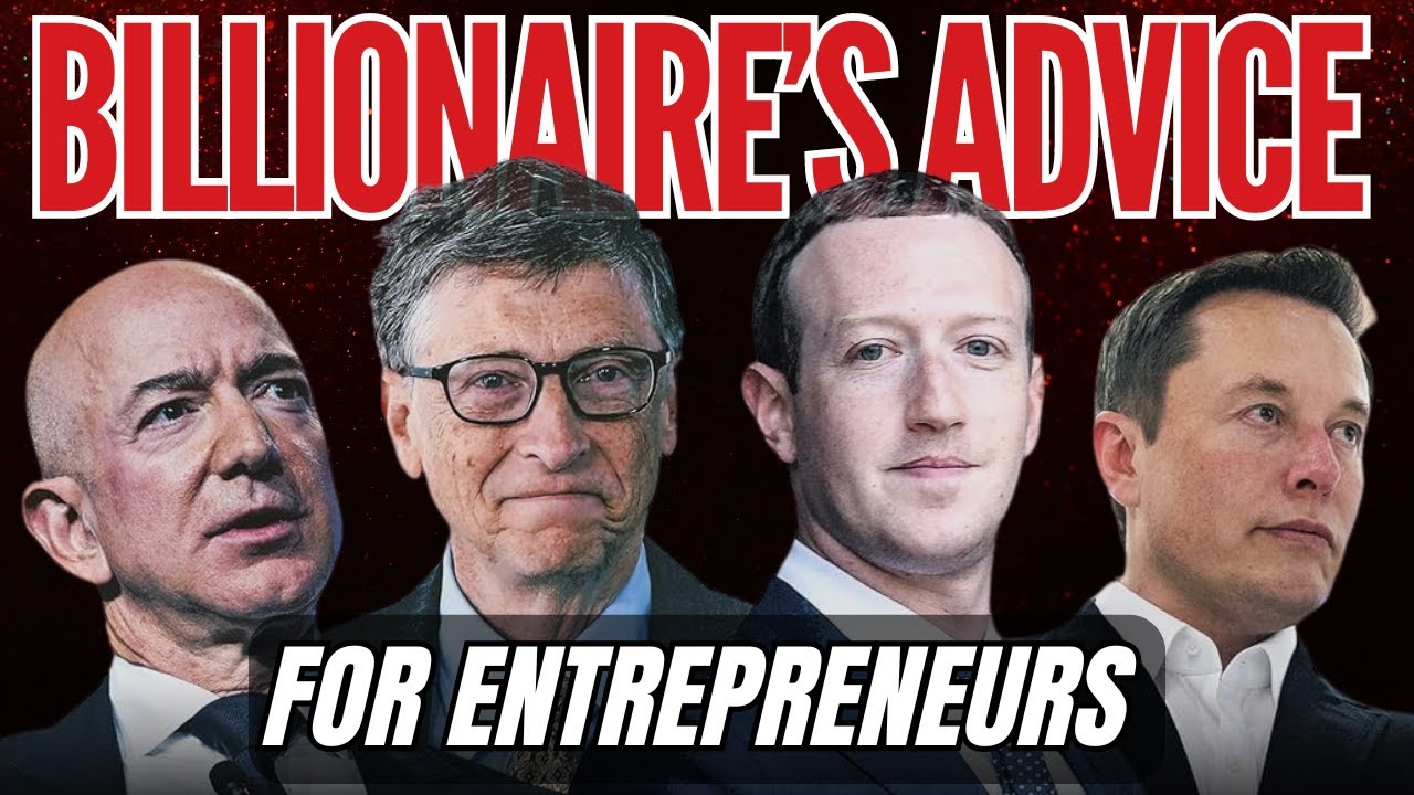 Top Billionaire Tips for Entrepreneurs: Inspiring Quotes from Elon Musk, Gates, Jobs, Bezos & More!