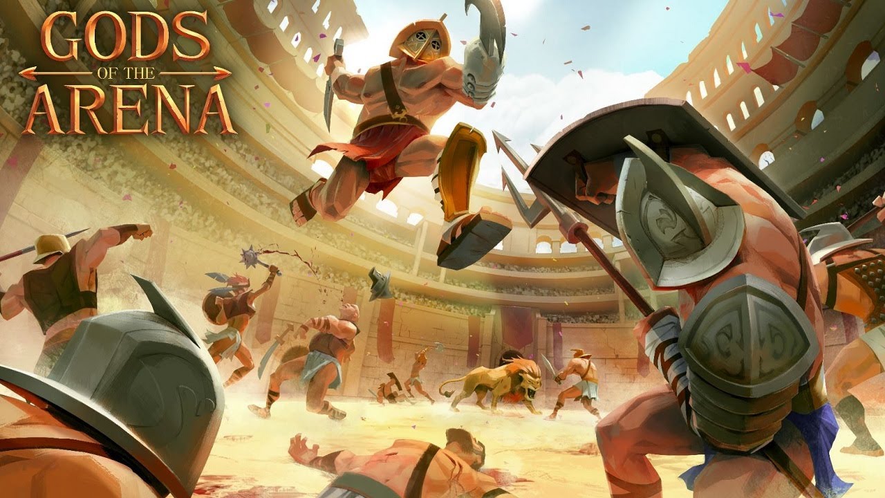 ЖЕСТОКИЕ БОИ ГЛАДИАТОРОВ / gods of arena