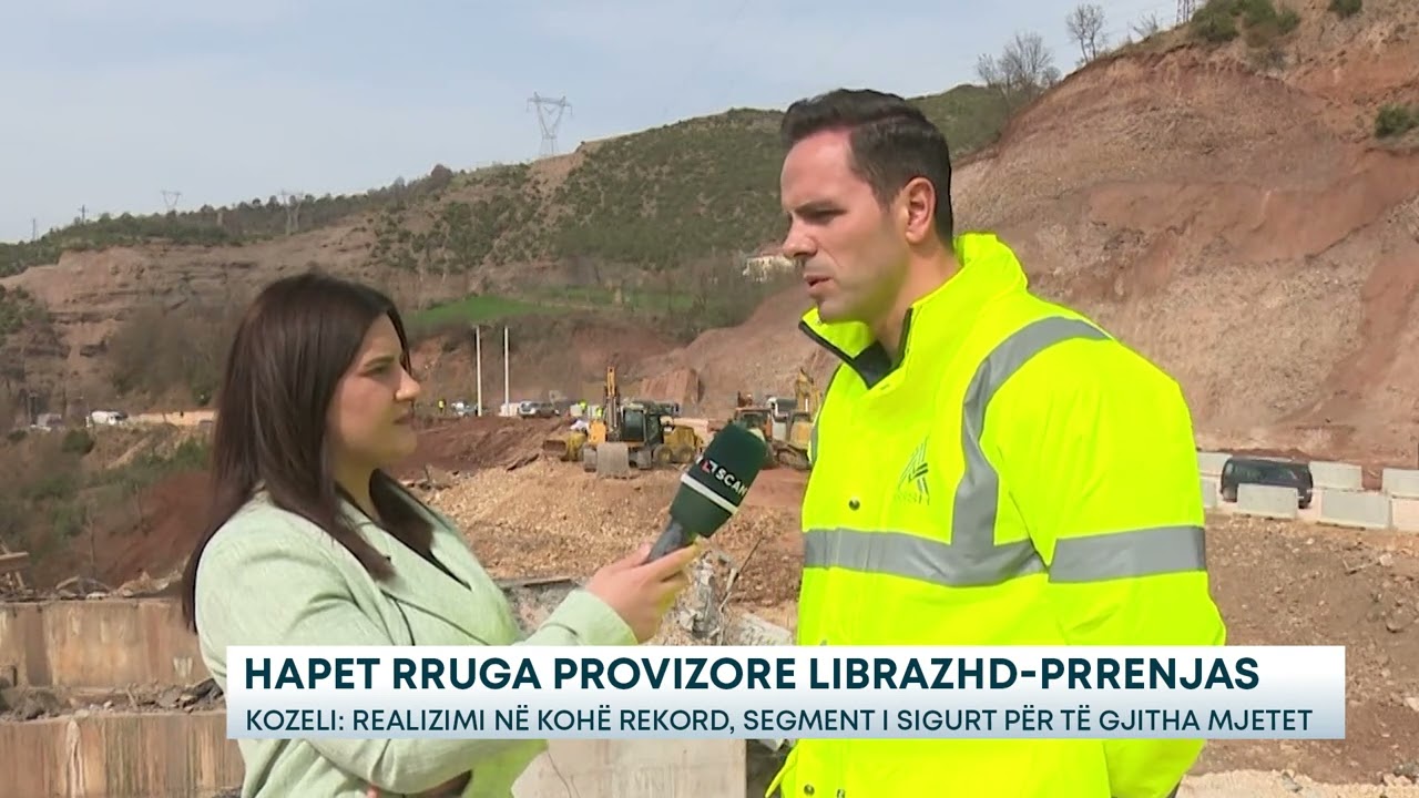 Hapet rruga provizore Librazhd-Prrenjas - Kozeli: Realizimi në kohë rekord, segment i sigurt për....