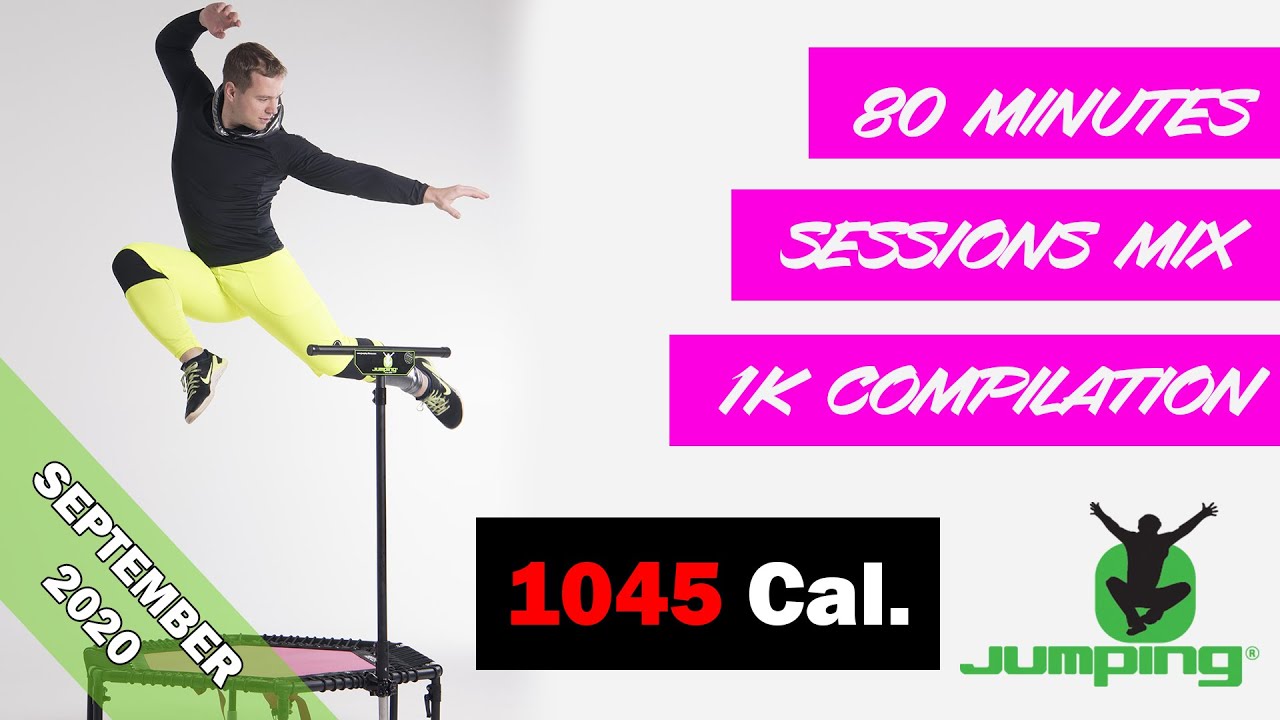 1045 KCAL 80 minutes Jumping® Fitness Compilation! Can you finish this? [VOICE CUEING]