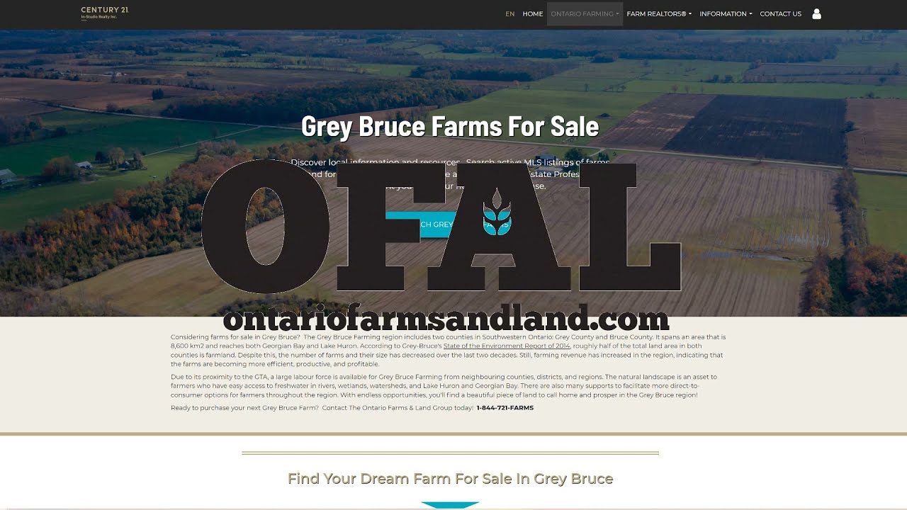 Grey Bruce Ontario Farms For Sale - Search MLS Listings - Find a Real Estate Professional