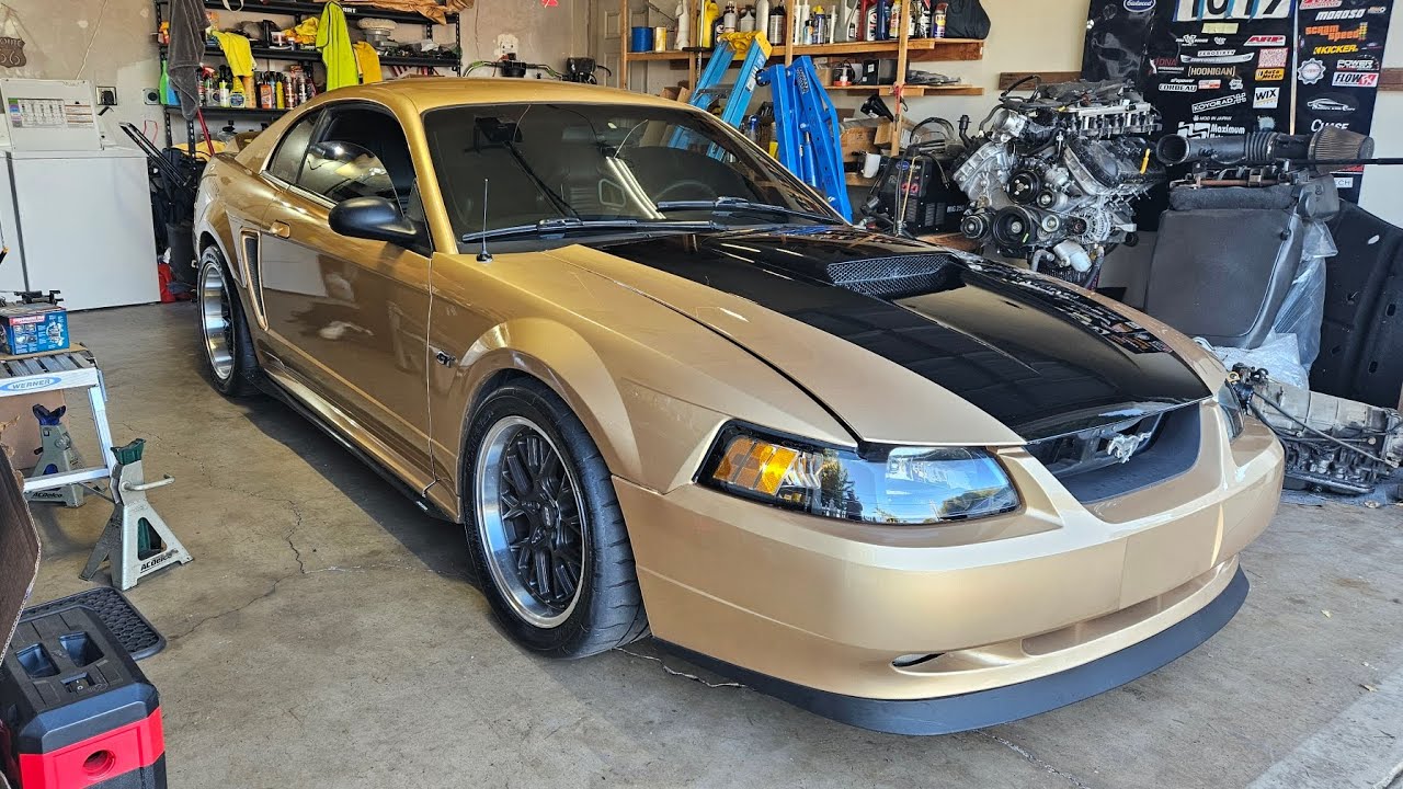 Sn95 new edge coyote swap part 3 PBH gen 3 oil pan swap