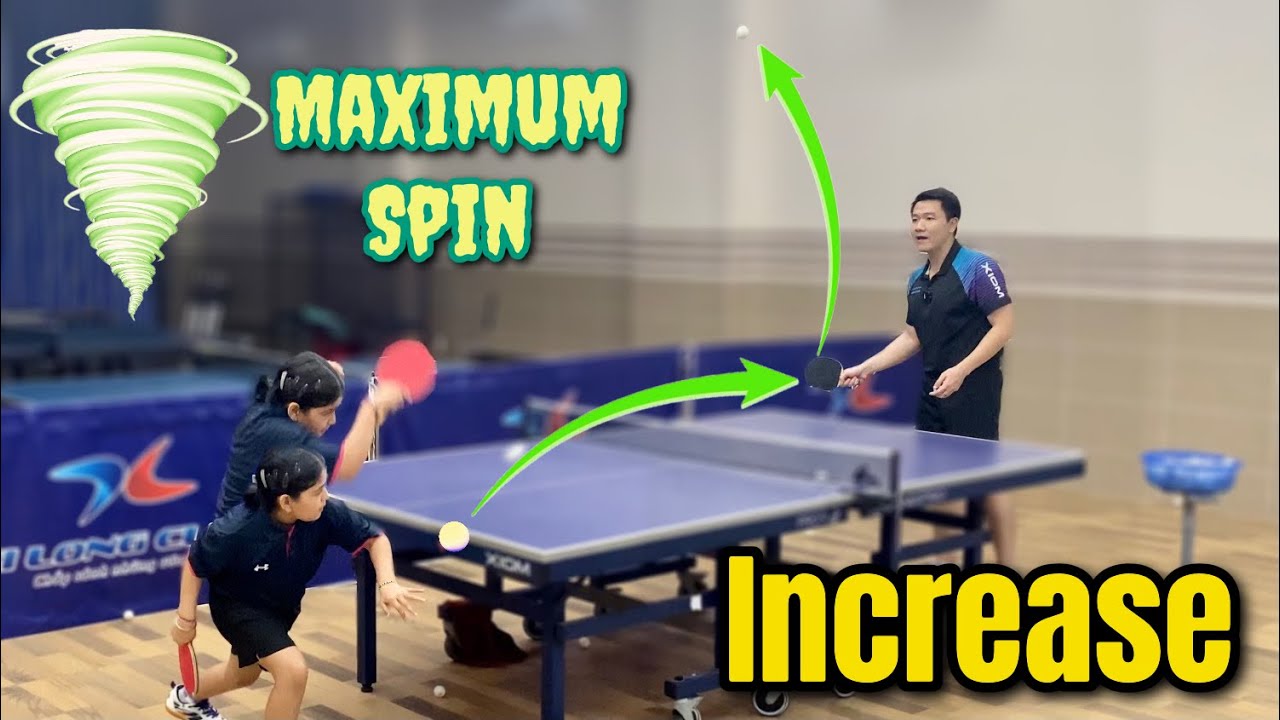 How to increase maximum spin for Forehand Loop technique |  Mima Ito small of India 🇮🇳