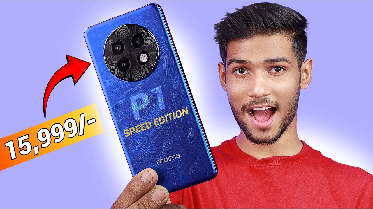 Распаковка и обзор нового Realme P1 Speed ​​Edition 5G