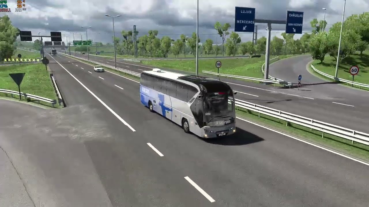 Neoplan tourline bus Real suspension 