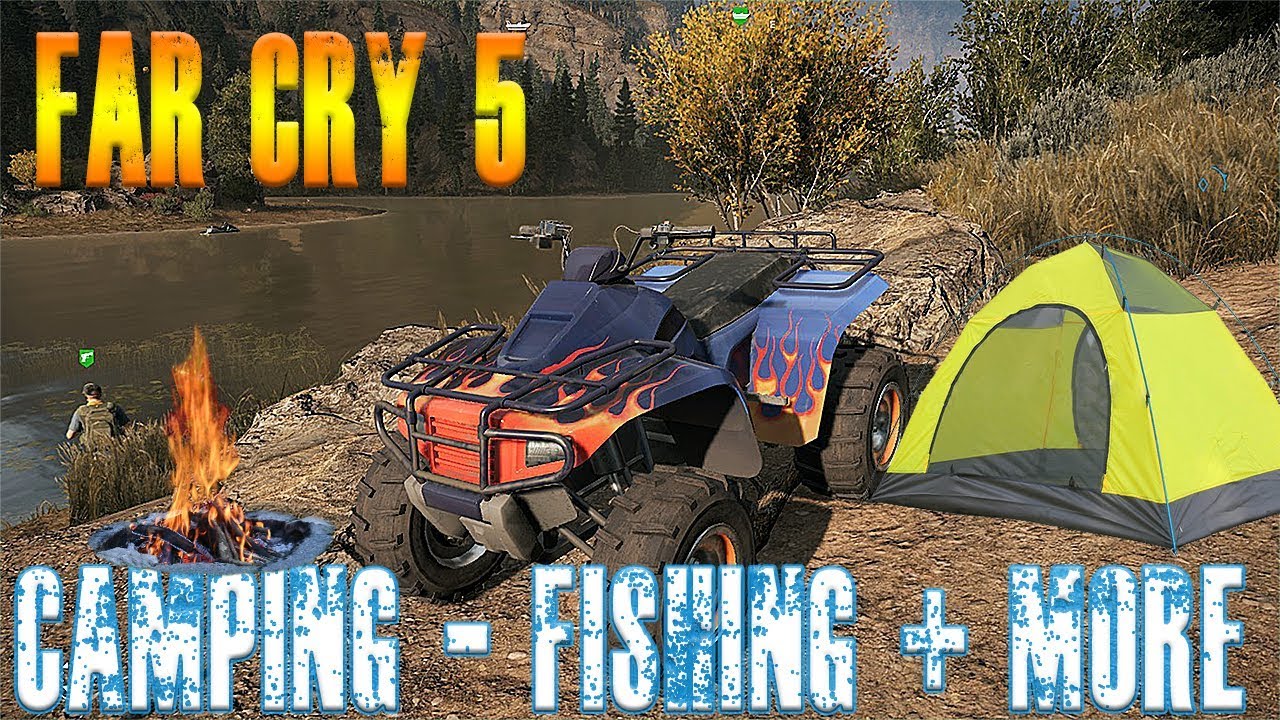 Far Cry 5 Camping Fishing + New ATV And More