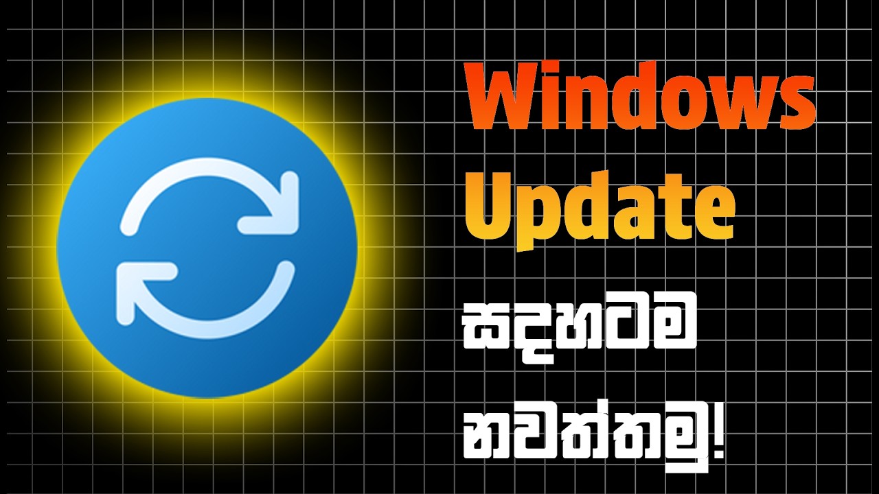 Windows Update වදයෙන් සදහටම බේරෙමු! 🛑 (Data ඉතුරු කරගන්න රහස් ක්‍රමය)